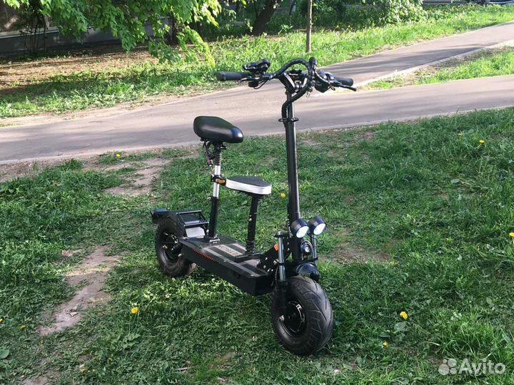 Самокат взрослый электрический бу