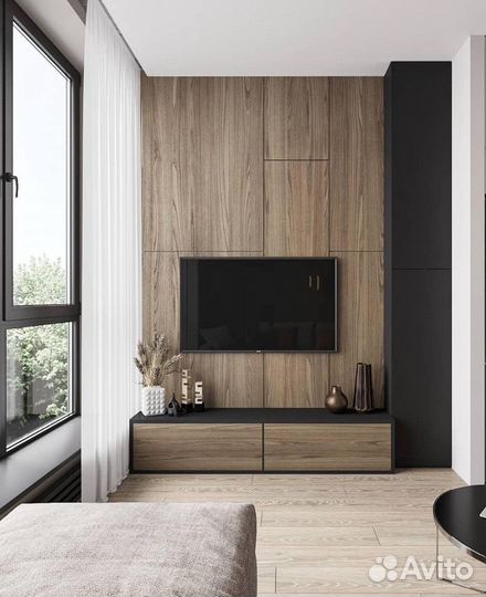 Подвесная тумба под тв