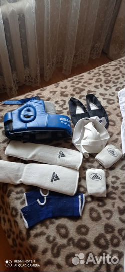 Кимоно, шлем, защита