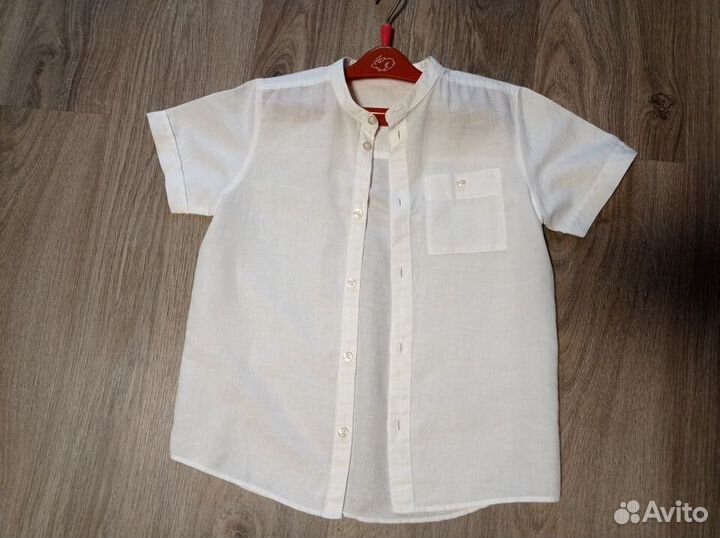 Рубашка на мальчика 134