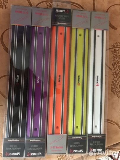 Магнитные держатели для ножей Samura