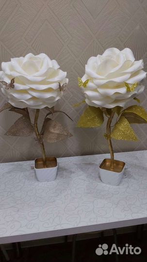 Светильник роза