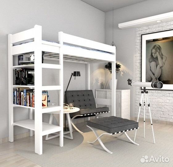 Кровать чердак