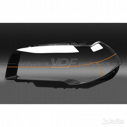 Стекло для фары BMW X3 E83 (2003-2010) Левое