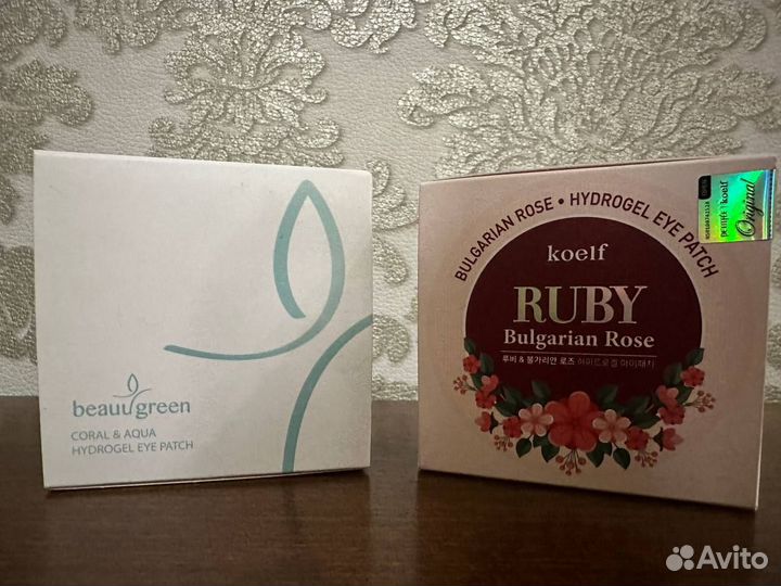 Гидрогелевые патчи для глаз (Корея)