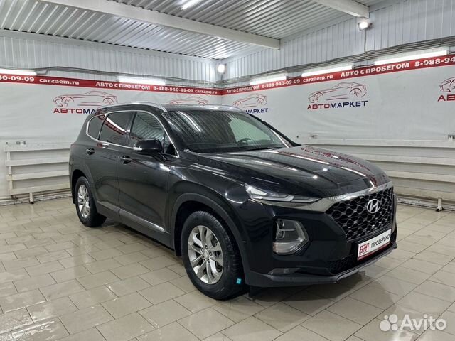 Hyundai Santa Fe 2.2 AT, 2018, 173 055 км