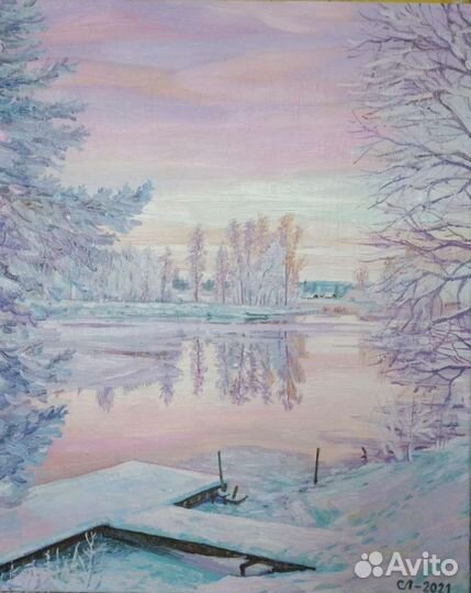 Картина маслом на холсте