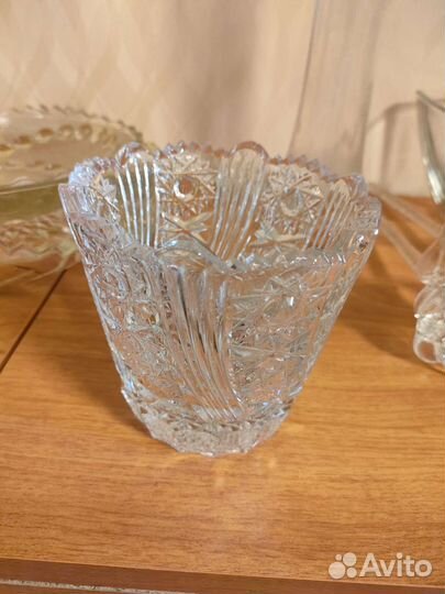 Хрусталь, стекло