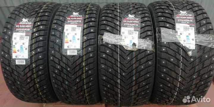 Arivo Ice Claw ARW7 245/45 R18 и 275/40 R18 100T