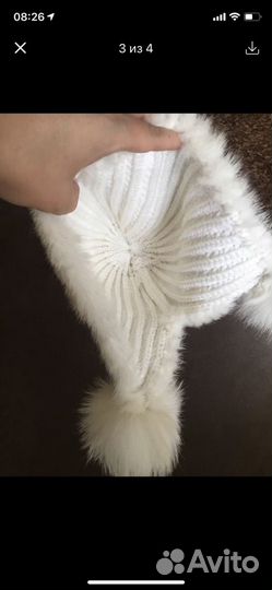 Шапка норковая