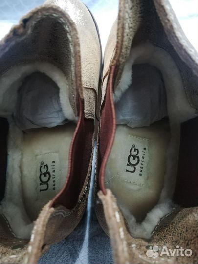 Ботильоны натуральная кожа зимние 37