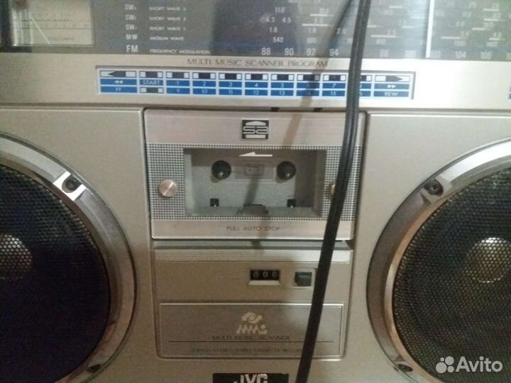 Кассетный магнитофон jvc