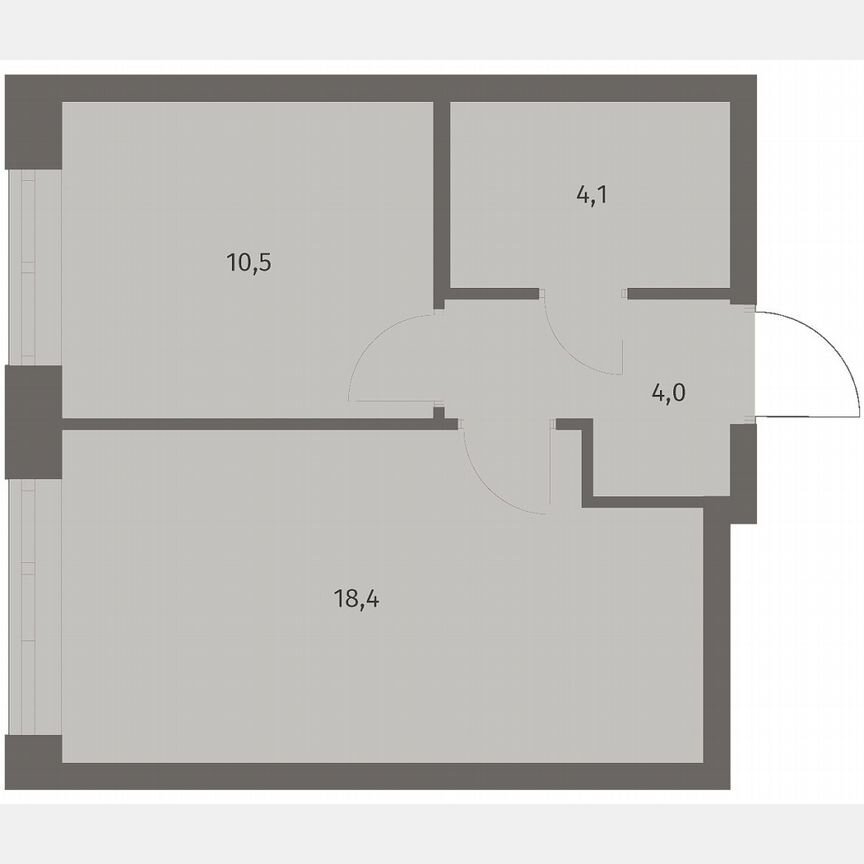 1-к. квартира, 37,1 м², 3/11 эт.
