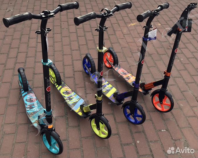 Самокат Degree 2 Pro Explore с большими колесами