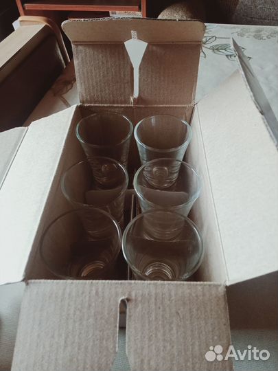 Стопки новые 2 набора