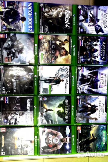 Игры на xbox one диски
