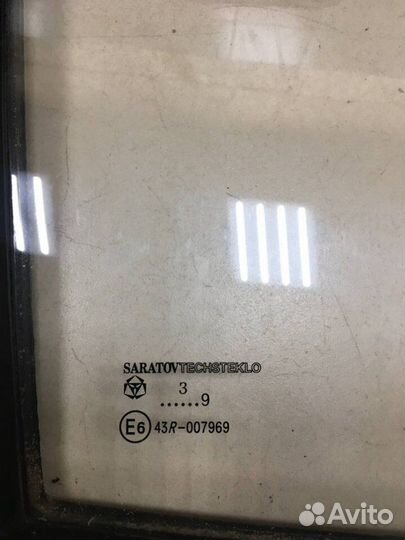 Стекло двери правое Газ Газель 2705