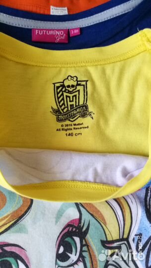 Футболки и фуфайки на девочку размер 140-146
