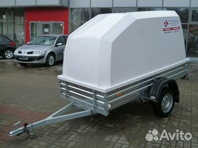 Прицеп с крышкой мзса 817701.022 Н1360