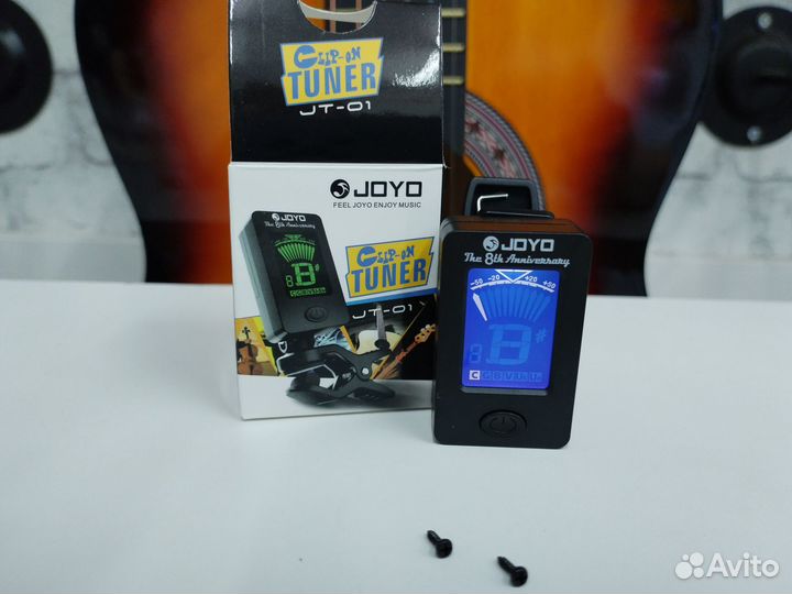 Тюнер для настройки гитары, укулеле