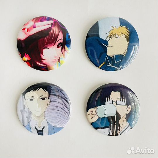 Закатной значок