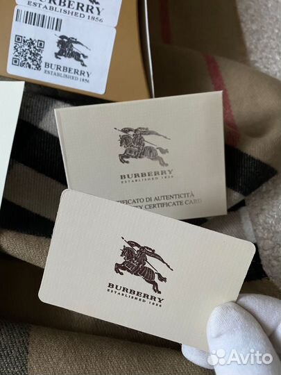 Шарф кашемировый унисекс Burberry