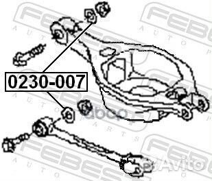 Шайба-эксцентрик nissan murano 02-07/teana 03