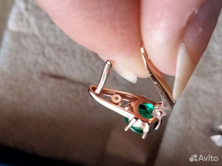 Серебряные серьги