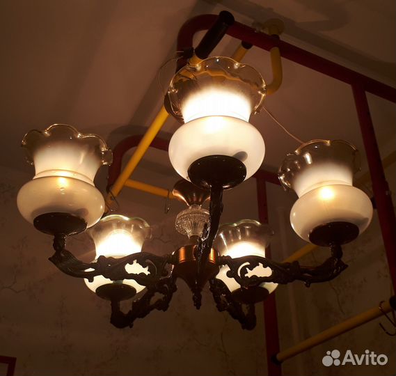 Две винтажные люстры СССР