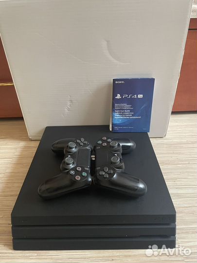 Sony PS4 pro 1tb + игры + подписка