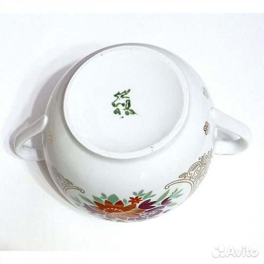 Сахарница Вербилки СССР фарфор