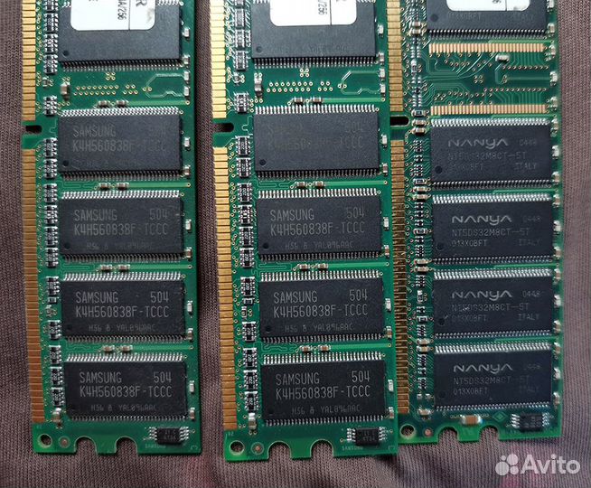 Оперативная память Kingston 256 мб DDR 400