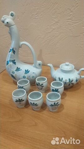 Набор штоф графин стопки Жар Птица Полонский фз