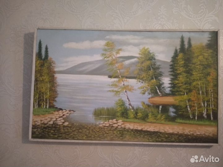 Северный пейзаж(хост, масло)