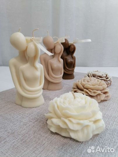 Набор свечей из воска 