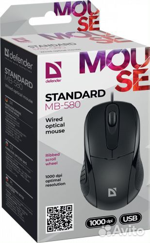 Мышь Defender MB-580