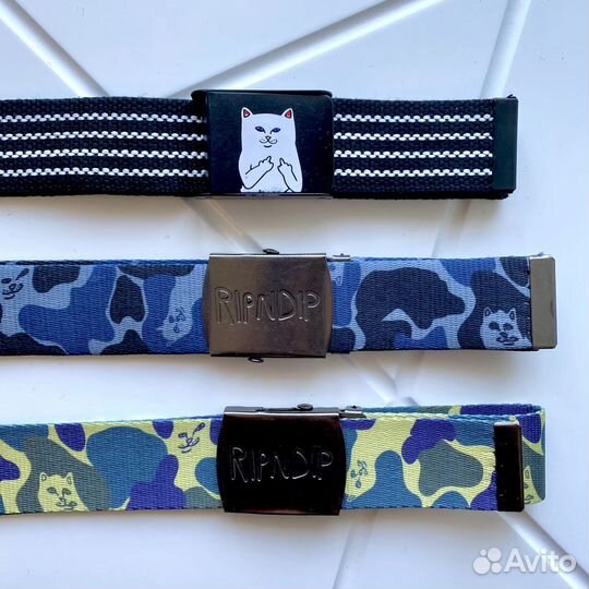 Ремни RipnDip, Carhartt, Vlone, Vans и др