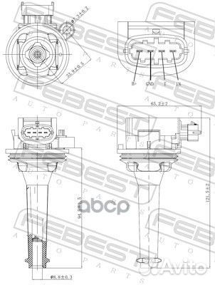 Катушка зажигания 27640001 Febest