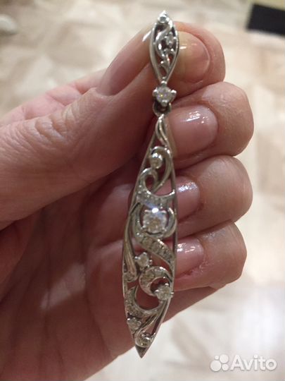 Серьги с бриллиантами