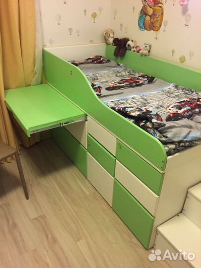 Детская кровать чердак