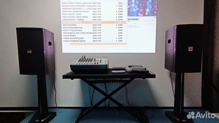 Аренда караоке оборудования. Караоке система