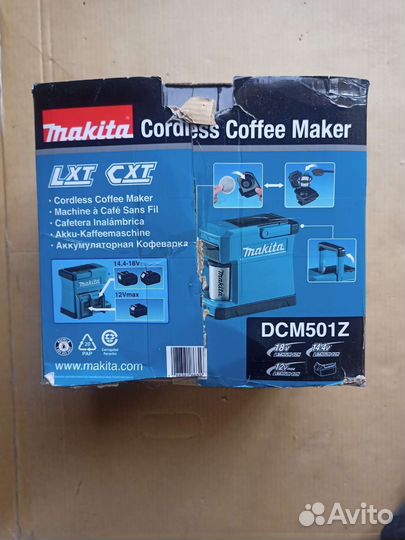 Беспроводная кофемашина Makita DCM501Z