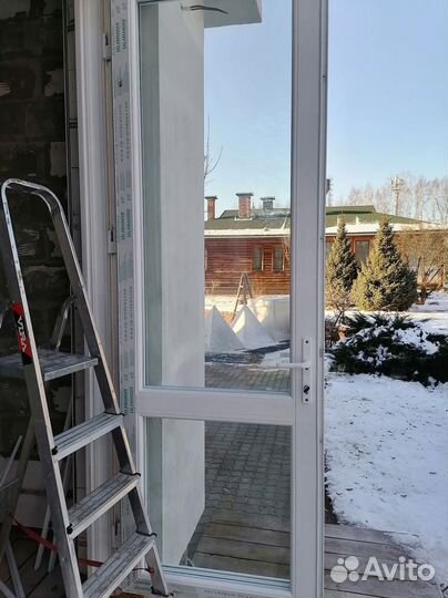 Окна, двери, витражи из алюминия