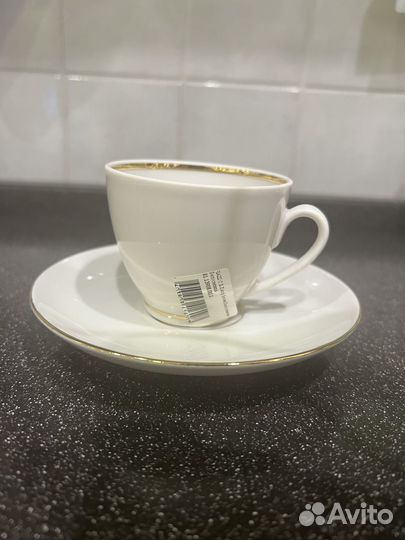 Императорский фарфор кофейная пара