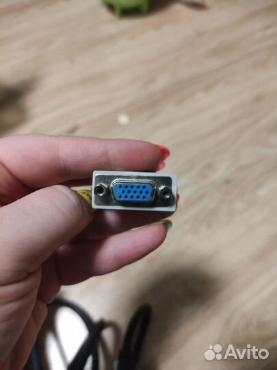 Кабель VGA с переходником на DVI