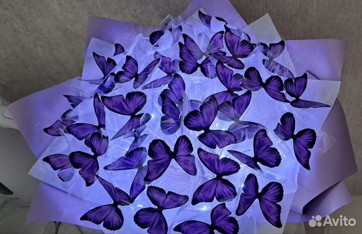 Букет с бабочками