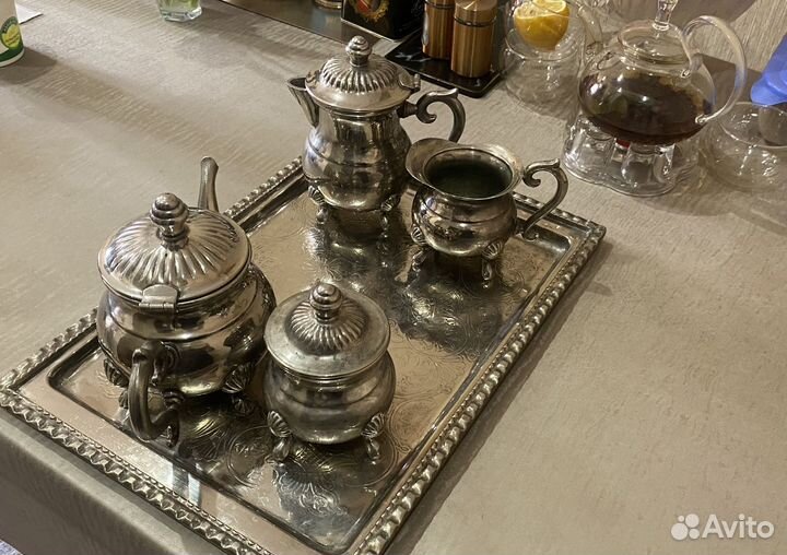 Мельхиоровая посуда СССР