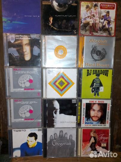 Музыкальные диски сd