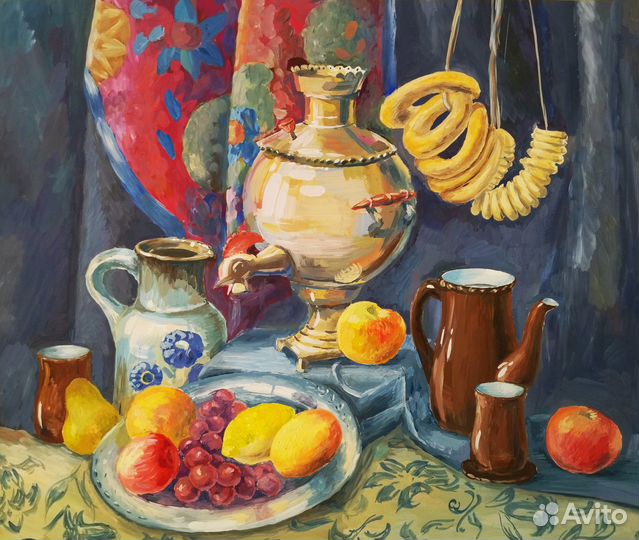 Отдам учебные работы. Картины гуашью