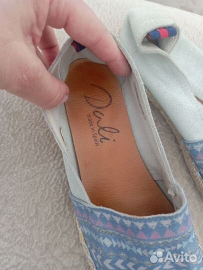 Эспадрильи женские 35 36р